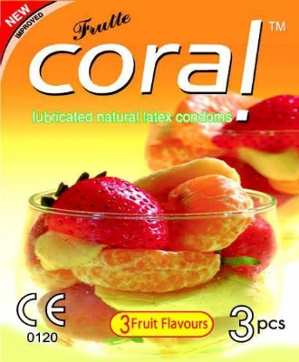 Buy CORAL 3 FRUITS CONDOM  at best price In Bangladesh