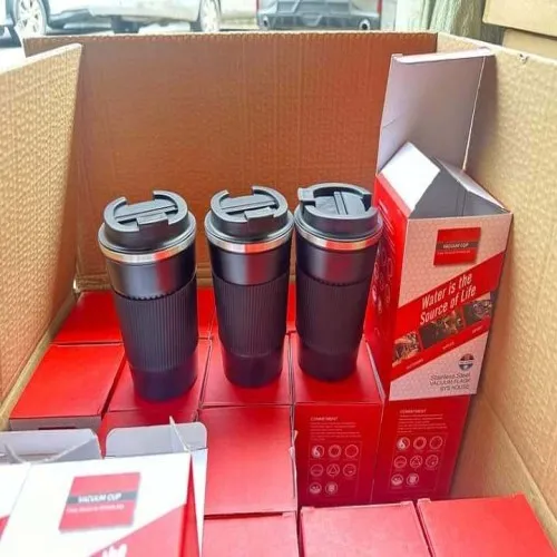 Buy 500 mL Black Double Wall Stainless Steel Vacuum Insulated Travel Mug  at Best Prices in Bangladesh