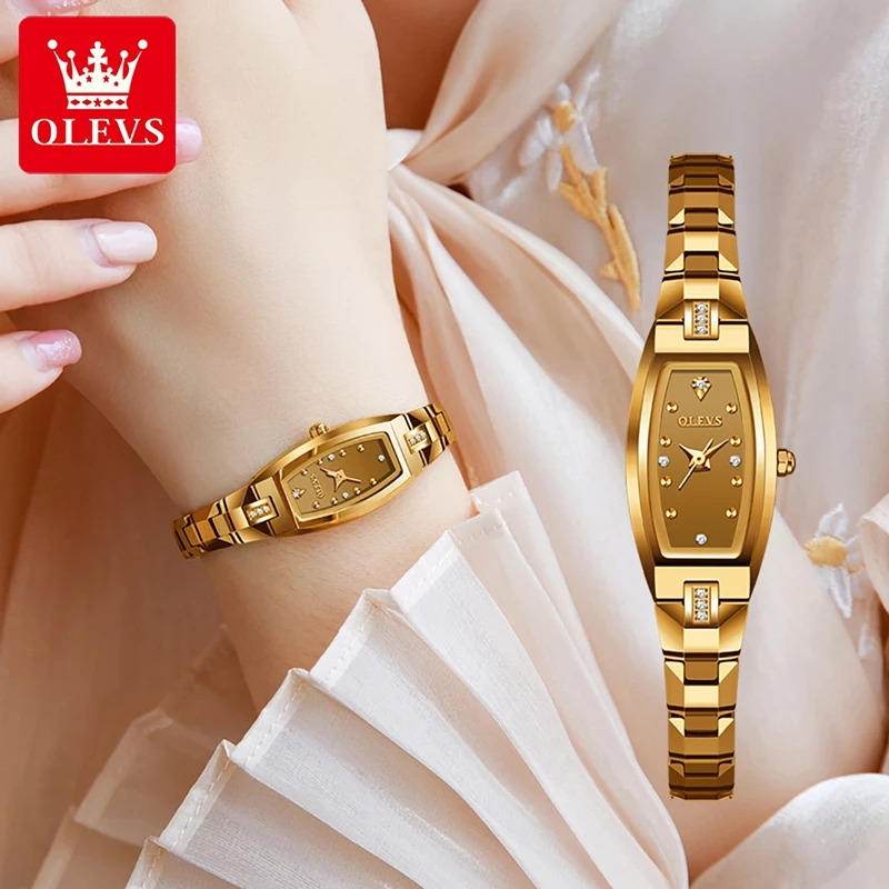 Buy OLEVS 5501 Luxury Quartz Movement Watch at Best Price In Bangladesh