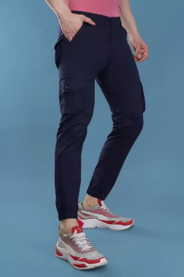 Buy New Men's Super Premium Navy Casual Joggers at Best Price In Bangladesh
