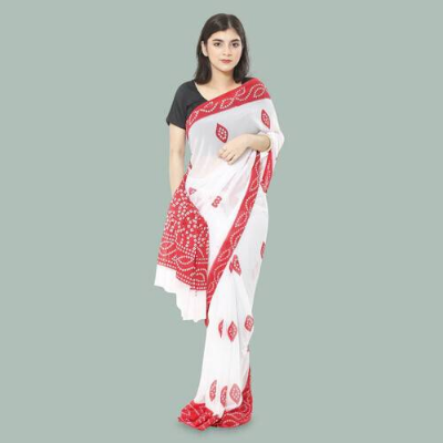 Buy Luxury Designed Georgette Saree for Women - MN-402 at best price In Bangladesh