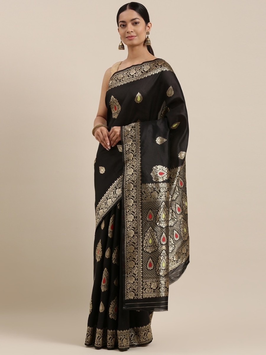Buy Stylish & Glorious Printed Silk Saree With Blouse Piece Online at Best Price in Bangladesh