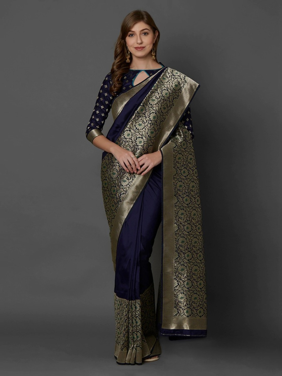 Buy Stylish & Glorious Printed Silk Saree With Blouse Piece Online at Best Price in Bangladesh