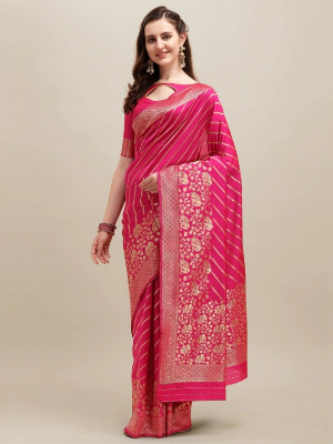 Buy Stylish & Glorious Printed Silk Saree With Blouse Piece Online at Best Price in Bangladesh