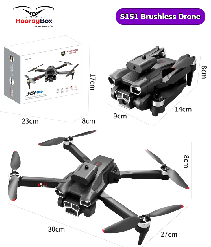 Buy S151 Brushless drone at best price in Bangladesh