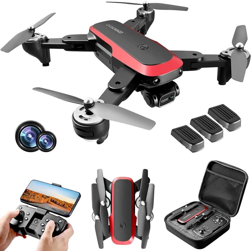 Buy S8000 UAV Foldable RC Drone 2.0MP Wide-Angle Camera for Toys Gifts Drone at best price in Bangladesh