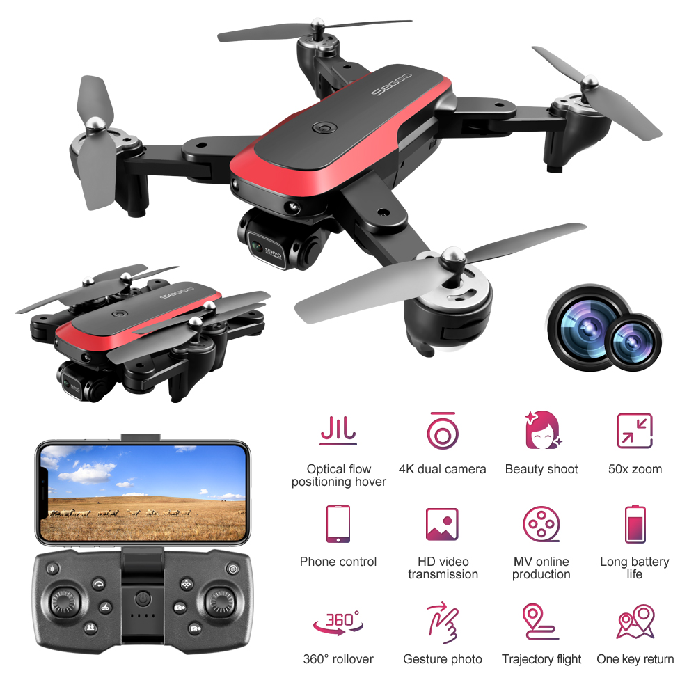 Buy S8000 UAV Foldable RC Drone 2.0MP Wide-Angle Camera for Toys Gifts Drone at best price in Bangladesh