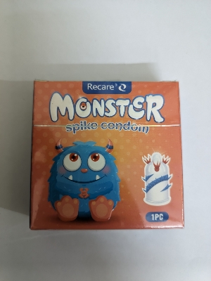 Picture of Recare Monster Condom - Spike Funny Shape Condom 1Pcs Pack