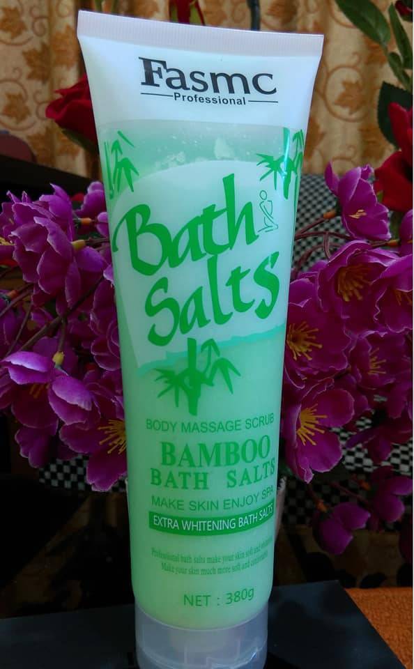 Picture of FASMC Bath Salts Body Massage Scrub - Bamboo - 380gm