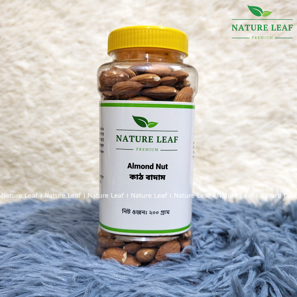 Picture of Nature Leaf - Almond Nuts Whole - 200gm Jar (Kath Badam)