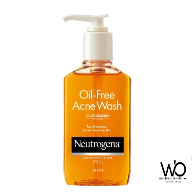 Picture of Neutrogena Oil Free Acne Wash Facial Cleanser 175ml