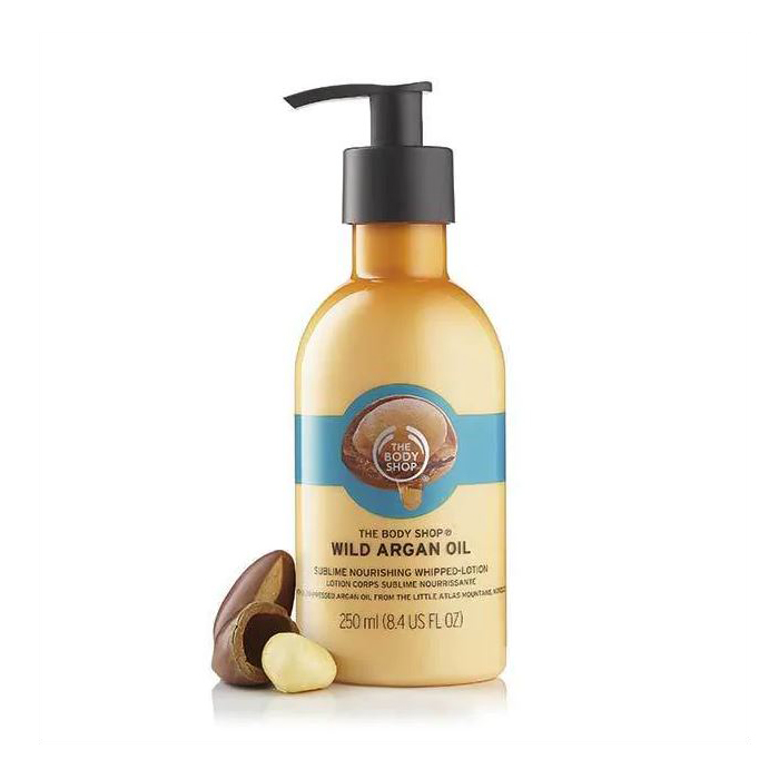 Picture of The Body Shop Wild Argan Oil Body Lotion 250ml (Made in UK)