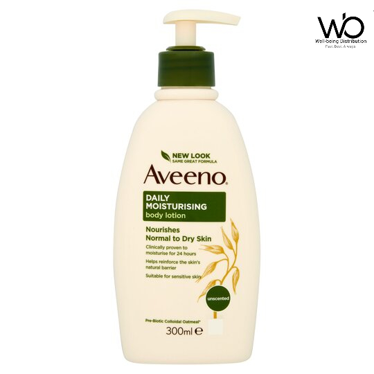 Picture of Aveeno Daily Moisturising Lotion Nourishes Dry Skin - 300ml