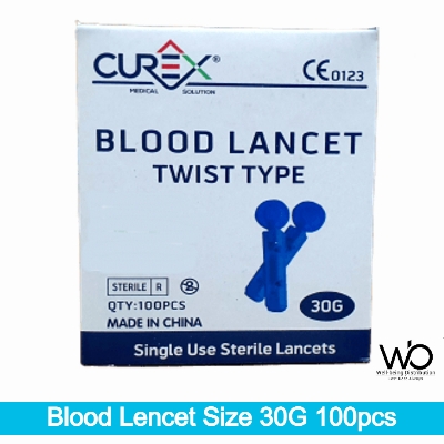 Picture of Curex Blood Lancet Twist Type Size 30G 100pcs Box (Made in China)