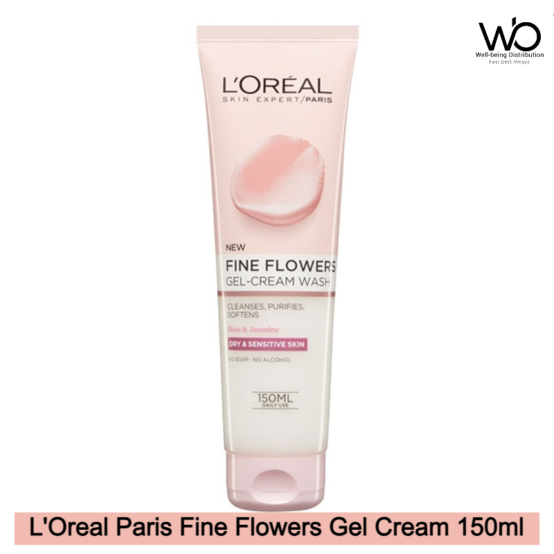 Picture of Loreal Paris Fine Flowers Gel Cream Wash 150ml (International)