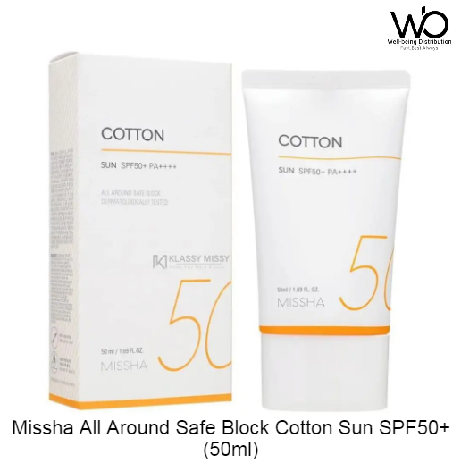 Picture of Missha All Around Safe Block Cotton Sun SPF50+ 50ml