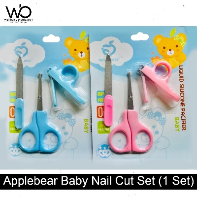 Picture of Applebear Baby Nails Cut Set - 3pcs Set - Multicolor Available