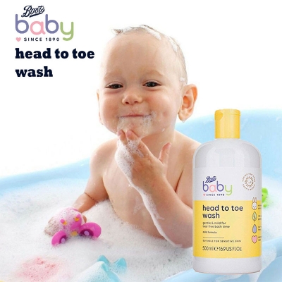 Picture of Boots Baby Head to Toe wash 500ml (International)