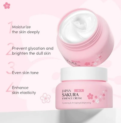 Picture of Laikou Japan Sakura Essence Cream 60g