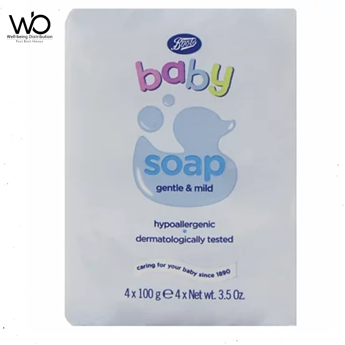 Picture of Boots Baby Soap Gentle & Mild 100gm x 4 Soap (International)