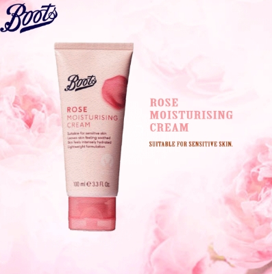 Picture of Boots Rose Moisturising Cream 100ml (International)