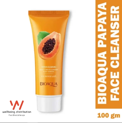 Picture of Bioaqua Papaya Cleansing Skin Beauty Cleanser 100gm