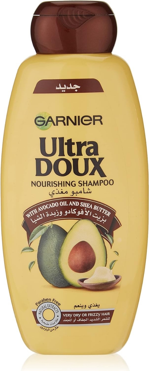 Picture of Garnier Ultra Doux Shampoo 400ml Avocado & Shea Butter Nourishing Shampoo