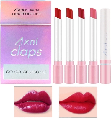 Picture of Axni Claps Wonderful Smoke Tube Liquid Lipstick 4pcs Box