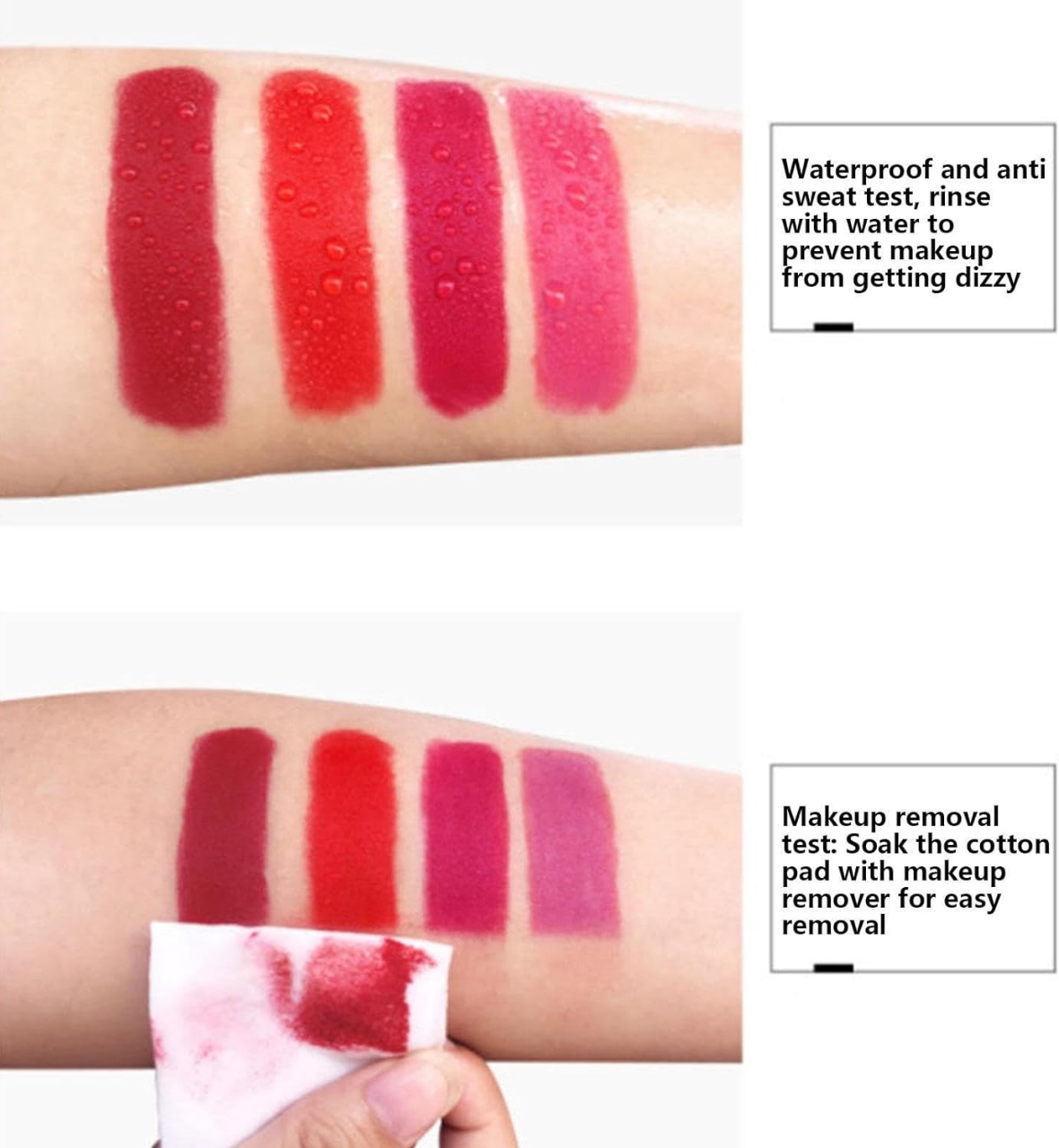 Picture of Axni Claps Wonderful Smoke Tube Liquid Lipstick 4pcs Box