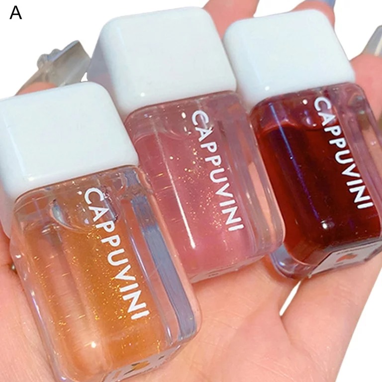 Picture of Cappuvini 3pcs Light Sensitive Jelly Lip Oil Set Lip Care