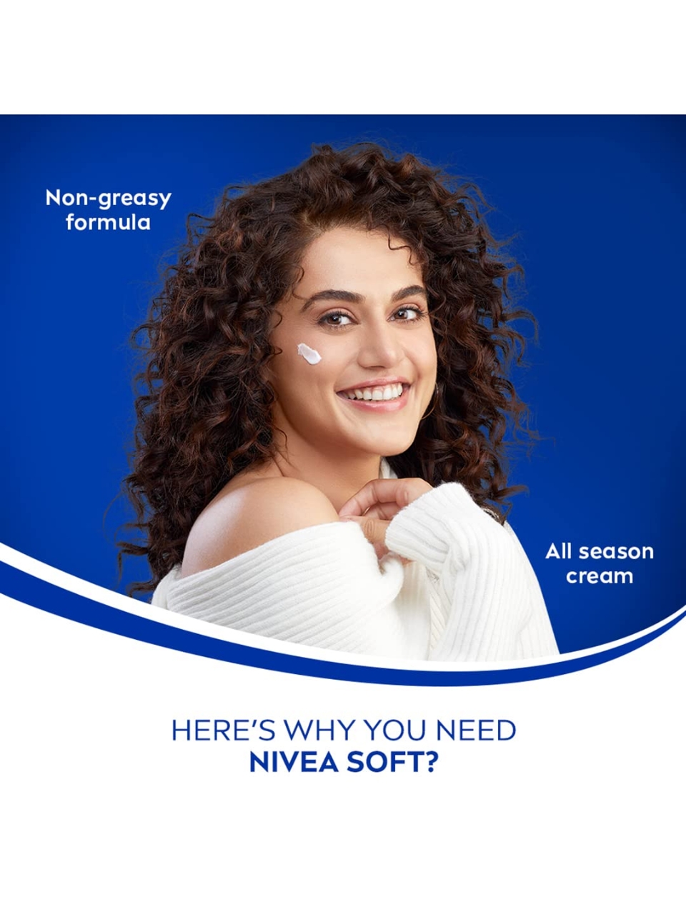 Picture of NIVEA Soft Light Moisturising Cream 50ml For Face Body Hands