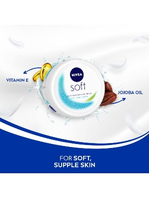 Picture of NIVEA Soft Light Moisturising Cream 50ml For Face Body Hands