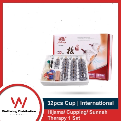 Picture of Hijama/ Cupping/ Sunnah Therapy 1 Set with 32pcs Cup