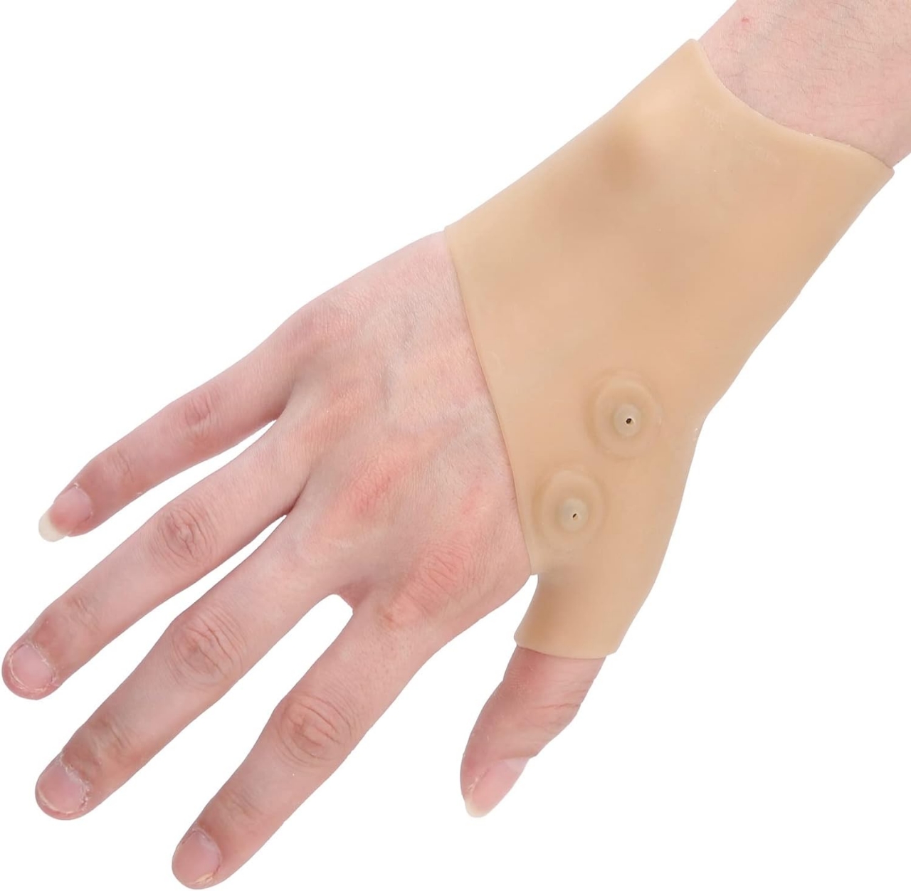 Picture of 1pcs Magnet Hand Protector Silicone Wrist Support Brace Wrist Glove Wrist Protection For Men & Women