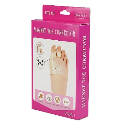 Picture of 1 Pair Magnet Toe Corrector Silicone Foot Protector