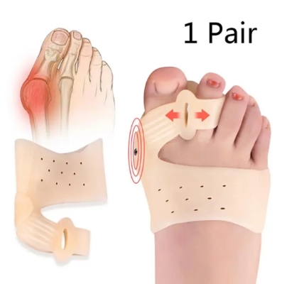 Picture of 1 Pair Magnet Toe Corrector Silicone Foot Protector