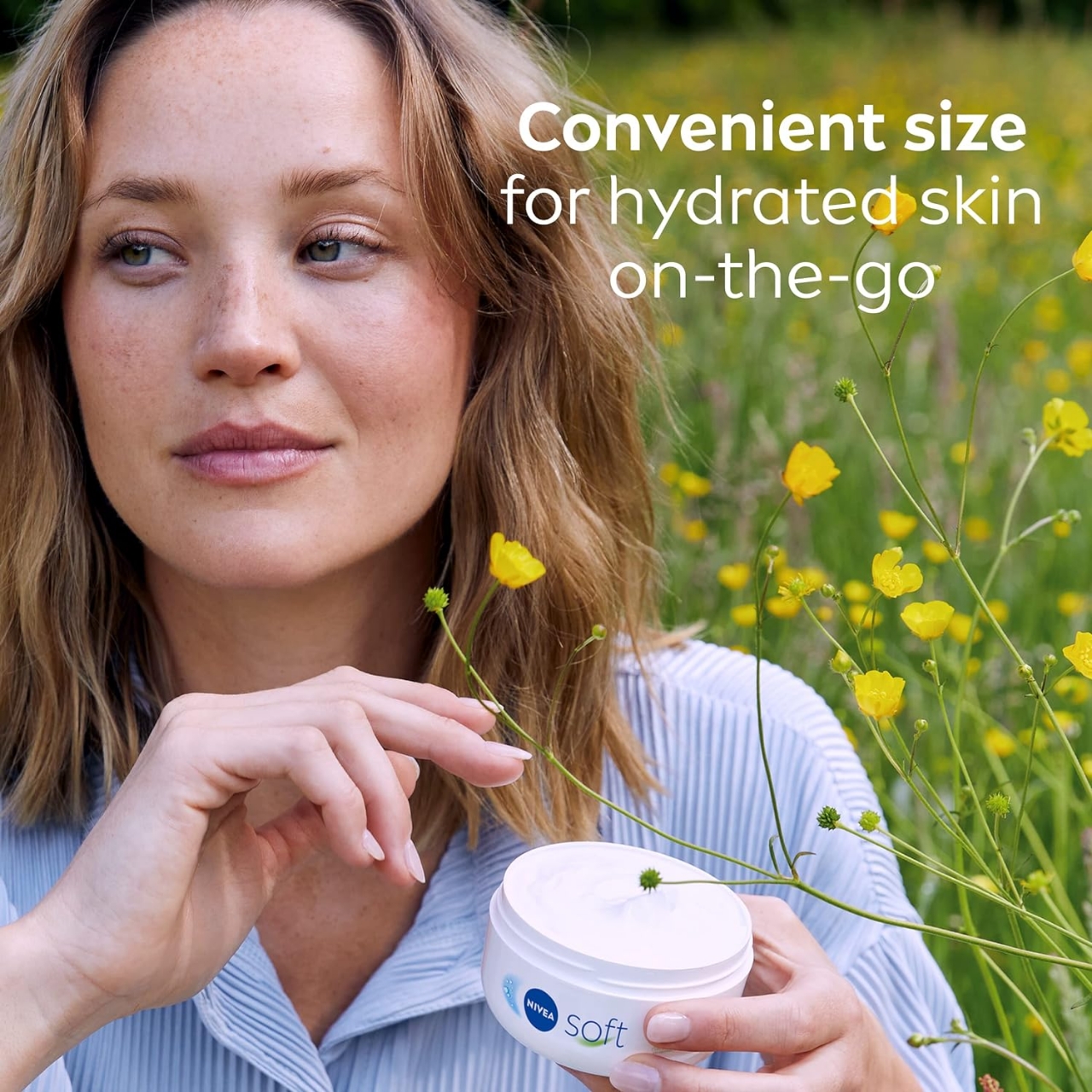 Picture of NIVEA Soft Light Moisturising Cream 25ml For Face Body Hands