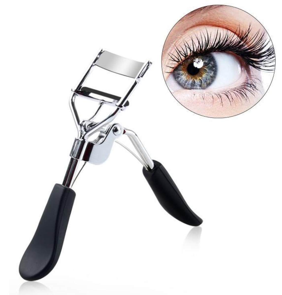 Picture of Eyelash Curler Comb Universal Eye Lashes Curlers Tool for Home Travel Uses