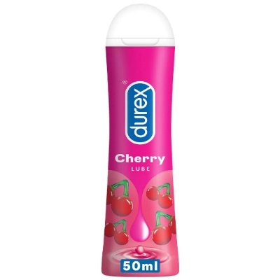 Picture of Durex Lube Cherry Flavor Water Based Lubricant 50ml