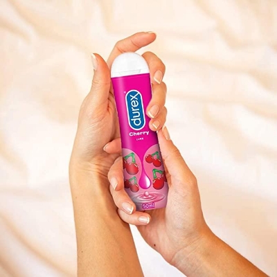 Picture of Durex Lube Cherry Flavor Water Based Lubricant 50ml