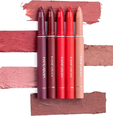 Picture of HANDAIYAN 6PCS Lipliner Pencil Lip Makeup Lipstick Pencils Waterproof Lip liner Lady Charming Lip Liner Set-A / B