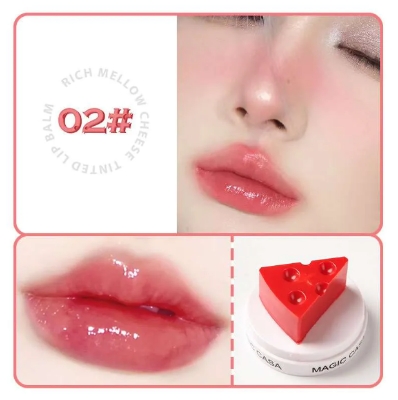 Buy Magic Casa Triangle Cheese Tainted Lip Balm 8g | Shades 1-3 Available at Best Price In Bangladesh