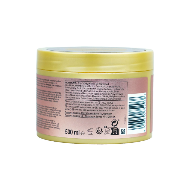 Buy Pantene ProV Gold Series Intensive Repair & Strength Treatment Mask With Argan Oil+Biotin 500ml at Best Price In Bangladesh