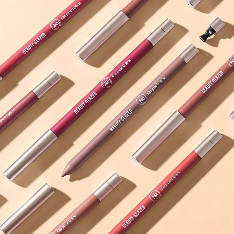 Buy 1pcs Beauty Glazed Lively Waterproof & Long Lasting Lip Liner - 10 Shades Available at Best Price In Bangladesh