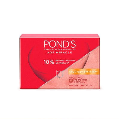 Picture of Pond's Age Miracle Day Cream SPF15 PA++ 35g with 10% Retinol Collagen B3 Complex for Youthful Glow Cream