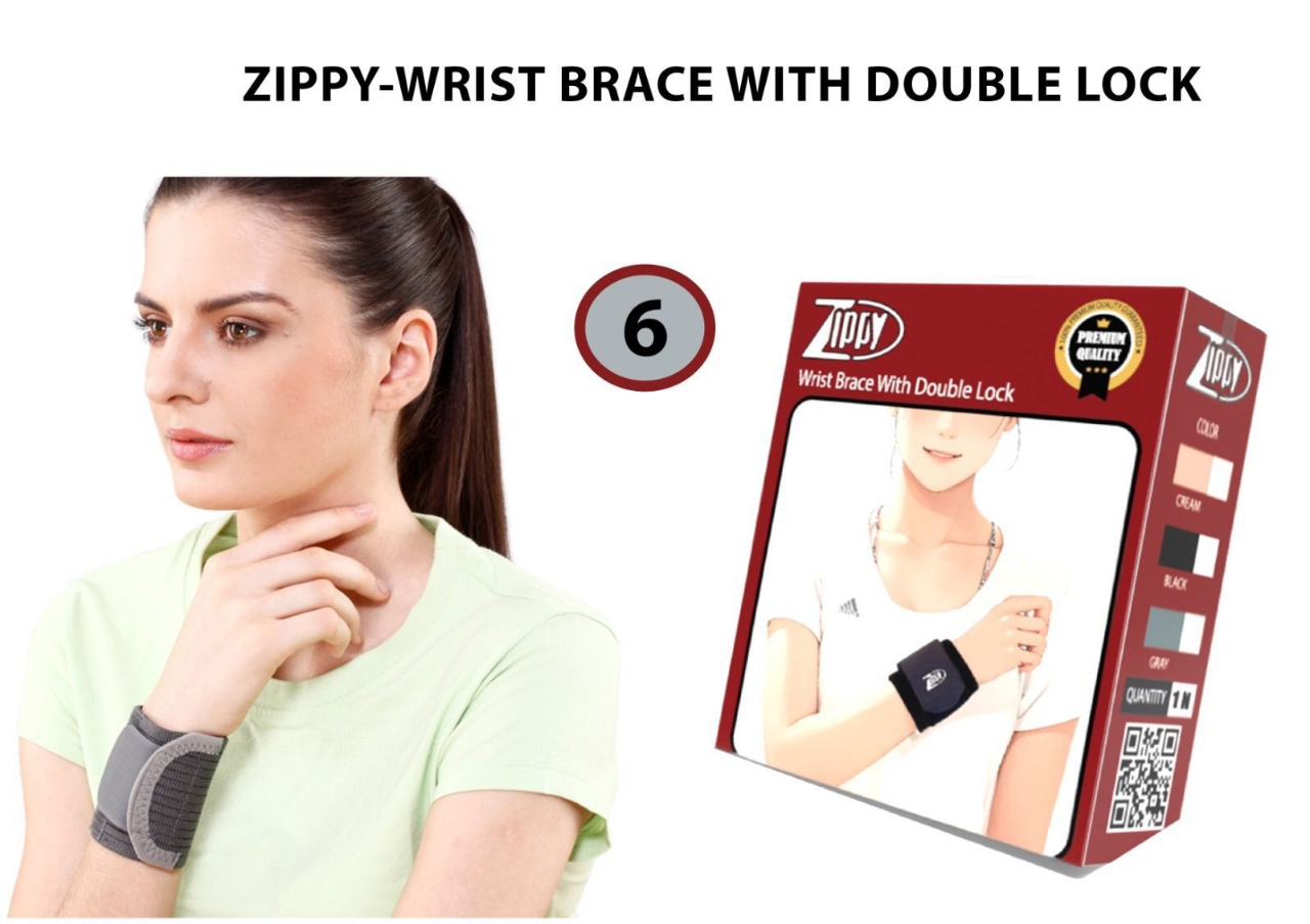 Picture of Zippy Wrist Brace With Double Lock Pack of 1