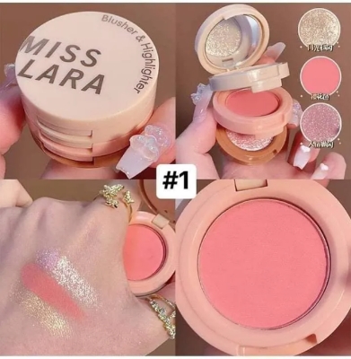 Picture of 3in1 Miss Lara Blusher & Highlighter | Shade#1,2