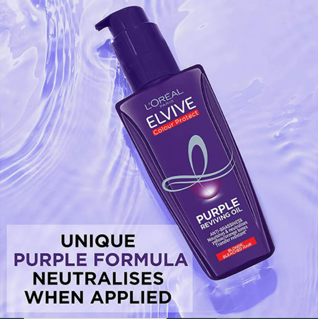 Picture of Loreal Paris Elvive Colour Protect Purple Reviving Oil 100ml