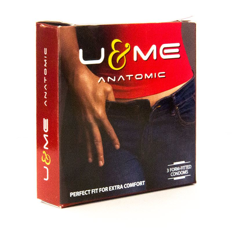 Picture of SMC - U&Me -Anatomic Condom- Combo Pack