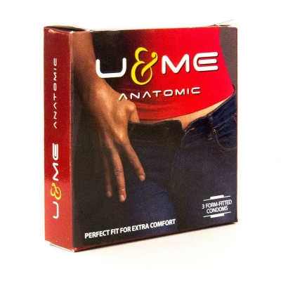 Picture of SMC - U&Me -Anatomic Condom- Combo Pack